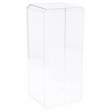 Clear Acrylic Beveled Edge Display Case for 13-15" Doll or Figure 840003130607  202344770232